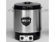 Hrnec zavařovací Weck WAT25, nerez/černý