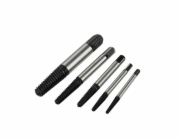 Vytahovák zalomených šroubů, sada 5ks, na šrouby M3-M18 GEKO