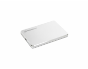Transcend 2TB, TS2TSJ25C3S - 2TB StoreJet 25C3S, 2.5", USB-C (3.1 Gen 1) Stylový externí hard disk, ultra-tenký, stříbrný