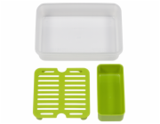 Emsa Clip&Go Brunchbox 518099 1,2l Transparent/Green