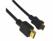 PremiumCord Kabel HDMI A - HDMI mini C, 3m