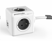 Allocacoc PowerCube Extended USB Grey (1,5m)