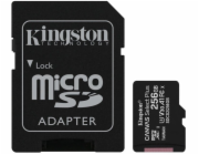 Kingston MicroSDXC karta 256GB Canvas Select Plus 100R A1 C10 Card + SD adaptér