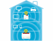 AVM FRITZ!WLAN Repeater 600 bila-cervena