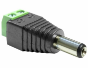 Delock Adapter DC 2.1 x 5.5 mm male > Terminal Block - Adaptér napájení - svorkovnice se 2 piny (M) do DC jack 2.1 mm (M)