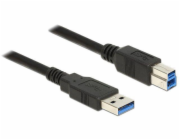 Delock - Kabel USB - USB typ A (M) do USB Type B (M) - USB 3.0 - 3 m - černá