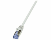 LOGILINK CQ4022S LOGILINK - Patch cable Cat.6A, made from Cat.7, 600 MHz, S/FTP PIMF raw, 0,5m