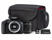 CANON zrcadlovka EOS 2000D + 18-55mm IS II Value Up Kit