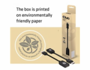 Club3D Adaptér pasivní DisplayPort 1.1 na HDMI 1.3 (M/F), 24cm