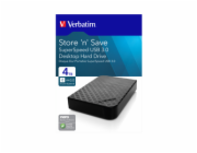 Verbatim Store n Save 3,5    4TB USB 3.0 Gen 2