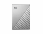 WD My Passport Ultra WDBC3C0020BSL - Pevný disk - šifrovaný - 2 TB - externí (přenosný) - USB 3.0 (USB-C konektor) - AES 256 bitů - stříbrná