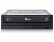HITACHI LG - interní mechanika DVD-W/CD-RW/DVD±R/±RW/RAM/M-DISC GH24NSD5, 24x SATA, Black, bulk bez SW