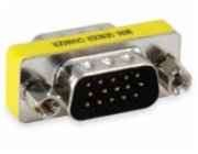 Adaptér AV Equip D-Sub (VGA) – D-Sub (VGA) žlutý (124320)
