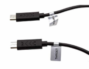 Kabel microUSB B(M)- microUSB B(M),0,3m,OTG na propojení dvou chytrých telefonů