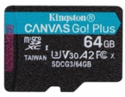 Kingston Micro SDXC Canvas Go! Plus 64GB UHS-I U3 SDCG3/64GBSP