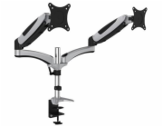 Digitus VESA dvojitý svorkový stolní stojan, 69cm (27") plně flexibilní, 8kg