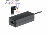 TRX Akyga 30W napájecí adaptér/ nabíječka/ Acer/ 19V/ 1.58A/ 5.5x1.7 mm konektor/ neoriginální