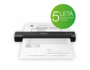 EPSON skener WorkForce ES-50, A4, 600x600dpi,USB, mobilní