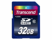 Paměťová karta TRANSCEND 32GB SDHC10 memory card