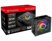 Smart 500W RGB (80+ 230V EU, 2xPEG, 120mm, Single Rail)