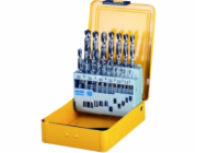 Sada vrtáků do kovu DT5923 HSS-G, 19 kusů