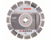 Diamantový řezací kotouč Bosch Best for Concrete 230x22x2,4mm 2608602655