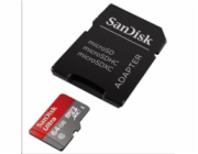 SanDisk MicroSDXC karta 64GB Ultra (80MB/s, Class 10, Android) + adaptér