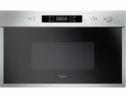 Whirlpool AMW 440/IX microwave Built-in Solo microwave 22 L 750 W Black Silver