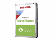 Toshiba S300 Surveillance - Pevný disk - 10 TB - interní - 3.5" - SATA 6Gb/s - 7200 ot/min. - vyrovnávací paměť: 256 MB