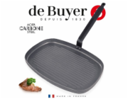 Pánev de Buyer, 5540.38, CARBONE PLUS, obdélníková, ocel, 38 x 26 cm