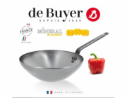 WOK pánev de Buyer, 5618.28, Mineral B Element, WOK, průměr 28 cm