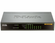 D-Link DES-1008PA, vypínač
