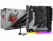 ASRock B550 Phantom Gaming-ITX/ax / AMD B550 / AM4 / 2x DDR4 DIMM / HDMI / DP / 2x M.2 / USB-C / WiFi / Mini-ITX
