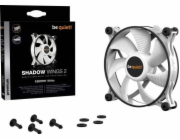 být zticha! Skříňový ventilátor Shadow Wings 2 PWM White 120mm