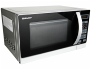 Mikrovlnná trouba Sharp R642INW stříbrná
