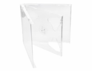 COVER IT Box na 2x CD/DVD/BR 10mm Tran 1bal 10ks