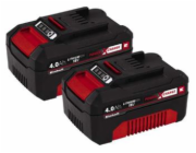 Baterie Einhell Power X-Change Twinpack 18V, 2 x 4Ah 