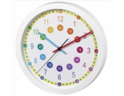 Hama Easy Learning průměr 30 cm 176917-H dětské nástěnné hodiny