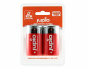 Baterie Jupio D 10000mAh (velké monočlánky) 2ks, dobíjecí