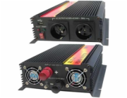 Carspa CAR 1.6KU-12 12V/230V 1600W modifikovaná sinus Napěťový měnič 