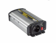 Napěťový měnič Carspa CAR600U-242 24V/230V+USB 600W, modifikovaná sinus (náhrada za CAR500-24) 