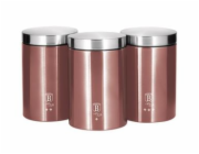 BerlingerHaus sada dóz na potraviny 3ks BH-6270 i-Rose 
