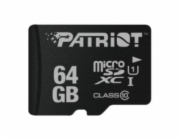 PATRIOT microSDHC Class10 64GB SF64GMDC10 Paměťová karta