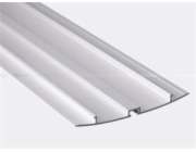 Hliníkový profil Prowax MULTI  B - ALU anodizovaný, bez difuzoru - 1m
