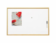 Tabule Classic magnetická Eco board 60 x 90 cm, lakovaný povrch, dřevený rám