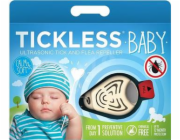 Ultrazvukový repelent TickLess Baby proti klíšťatům, béžový