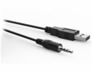 GENIUS repro SP-Q160 Iron Grey, 2.0, 6W, USB napájení, 3,5" jack, černo-šedé