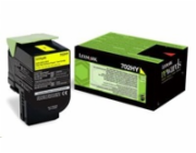 TONER LEXMARK 702HY Yellow High Yield Return Program Toner Cartridge