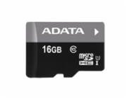 ADATA MicroSDHC karta 16GB UHS-I Class 10 + SD adaptér, Premier