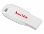 SanDisk Flash Disk 16GB Cruzer Blade, USB 2.0, bílá
